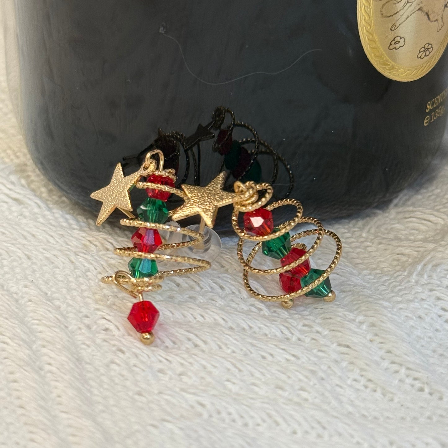 Christmas Tree Earring Set - 4 Adorable Holiday Designs