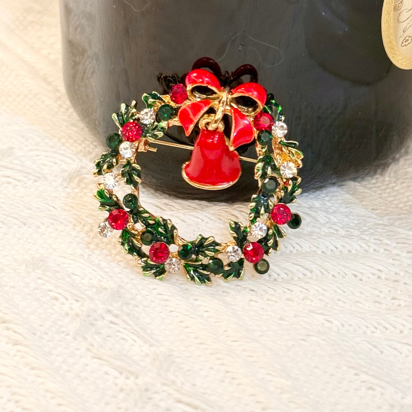 Christmas Celebration Brooch Set - 4 Festive Designs