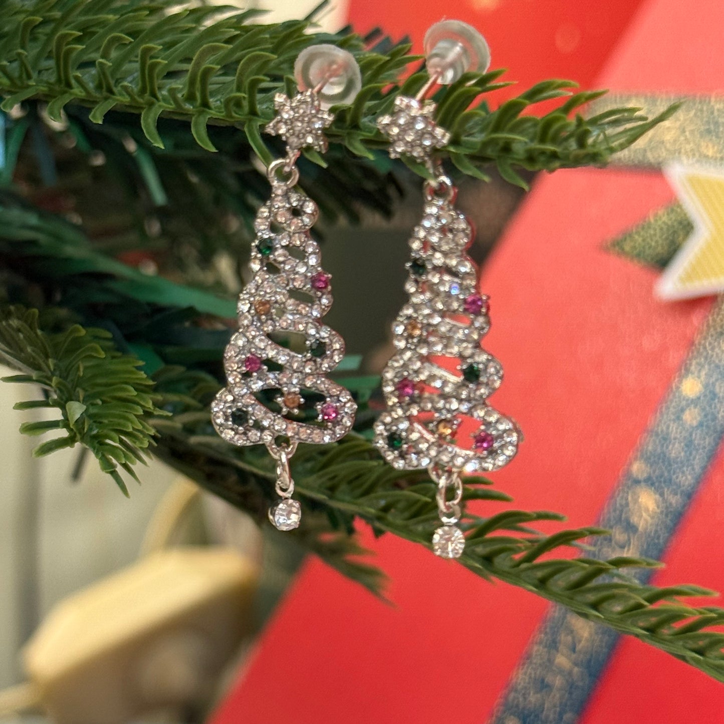 Christmas Tree Earring Set - 4 Adorable Holiday Designs