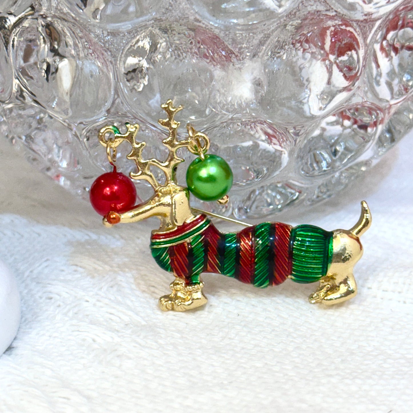 Christmas Celebration Brooch Set - 4 Festive Designs